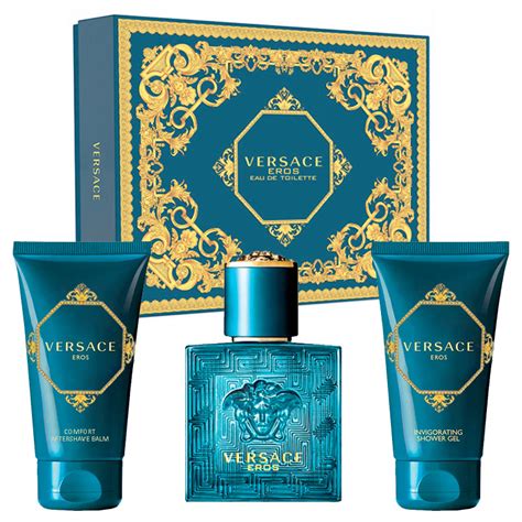 confezione piu shower gel piu pochette uomo versace prezzo|Versace Cofanetto Eros Eau de Toilette 50ml con Shower Gel .